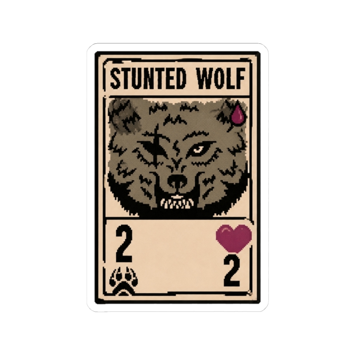Stunted Wolf Inscryption - Official Creator merchandise