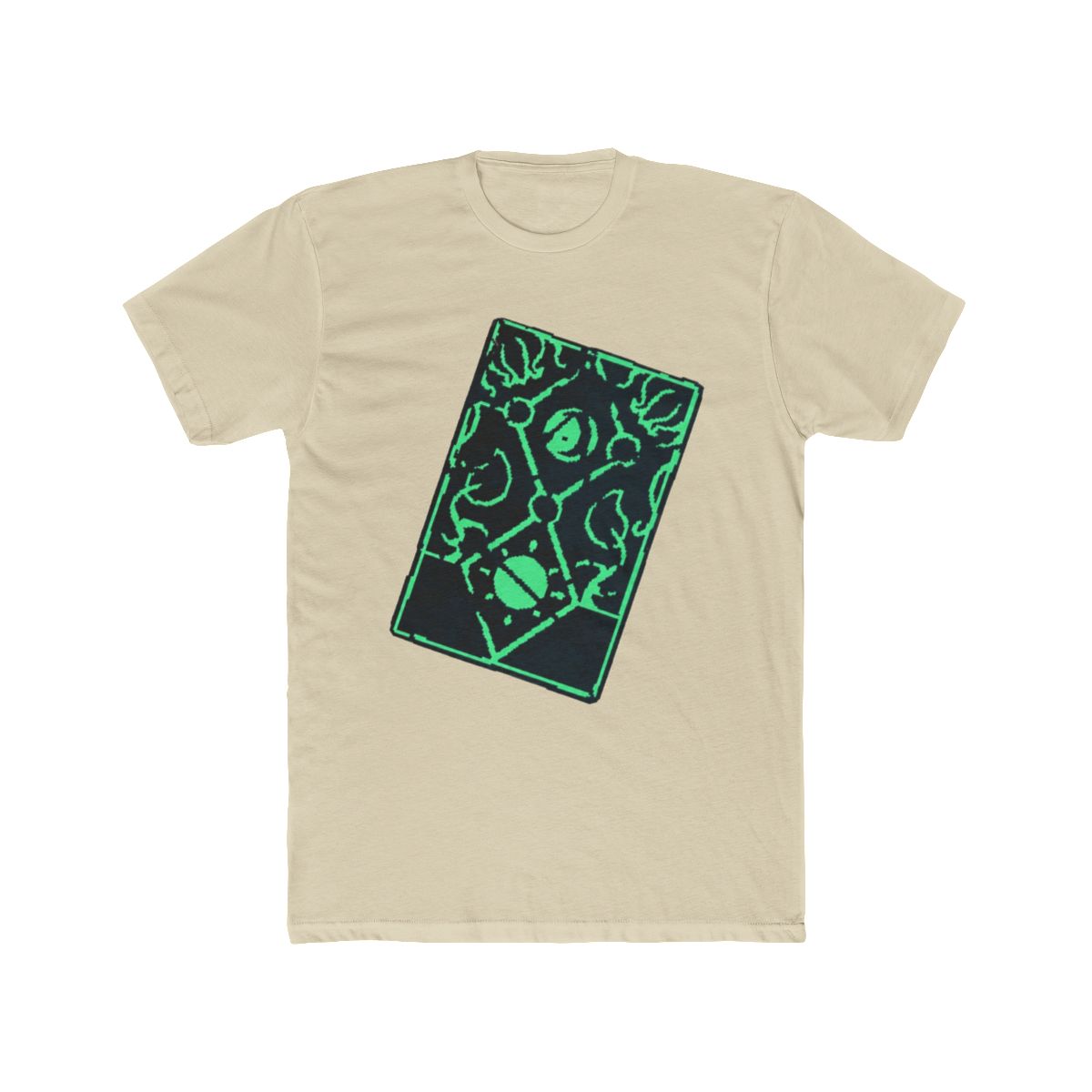Blacklight Inscryption card T Shirt - alternate angle 4, merchandise