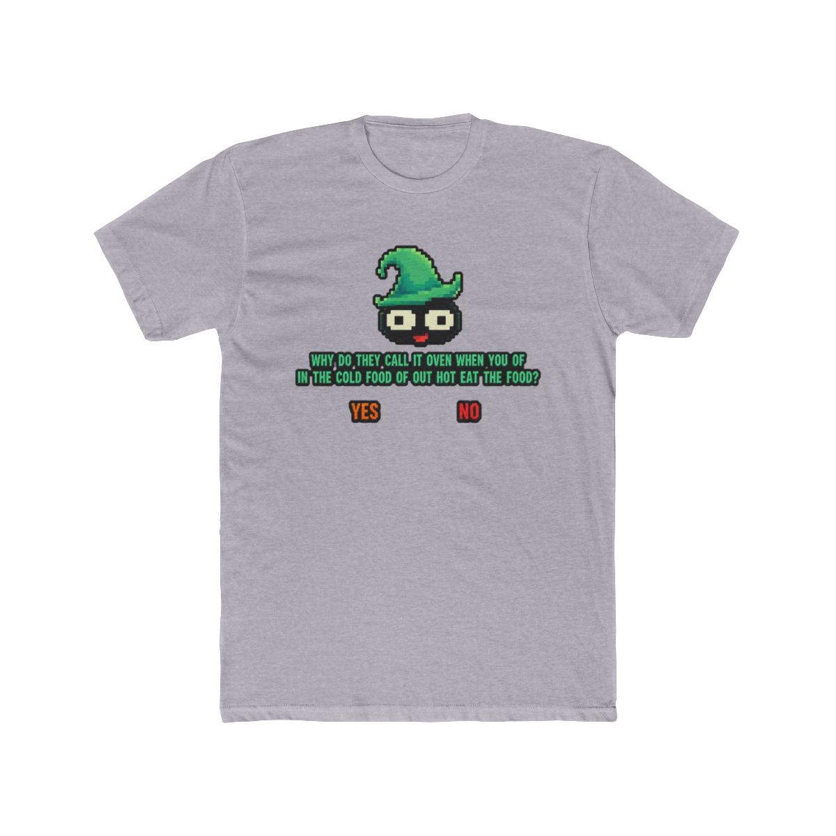 Why do they call it oven? (Lonely Wizard - Inscryption) T Shirt - alternate angle 5, merchandise