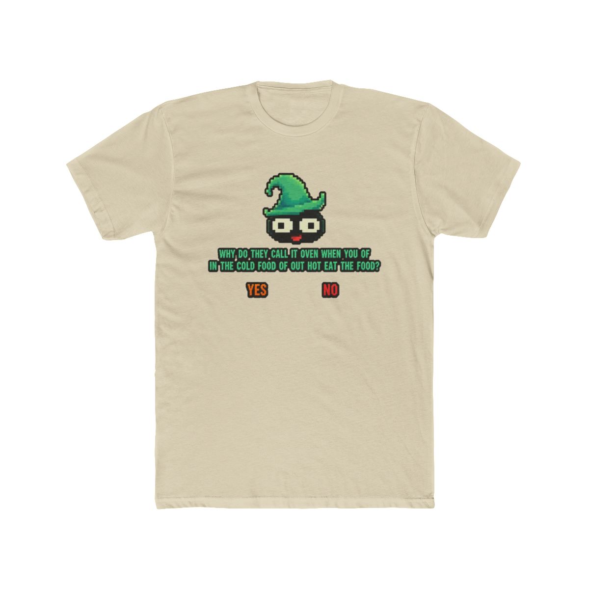 Why do they call it oven? (Lonely Wizard - Inscryption) T Shirt - alternate angle 4, merchandise