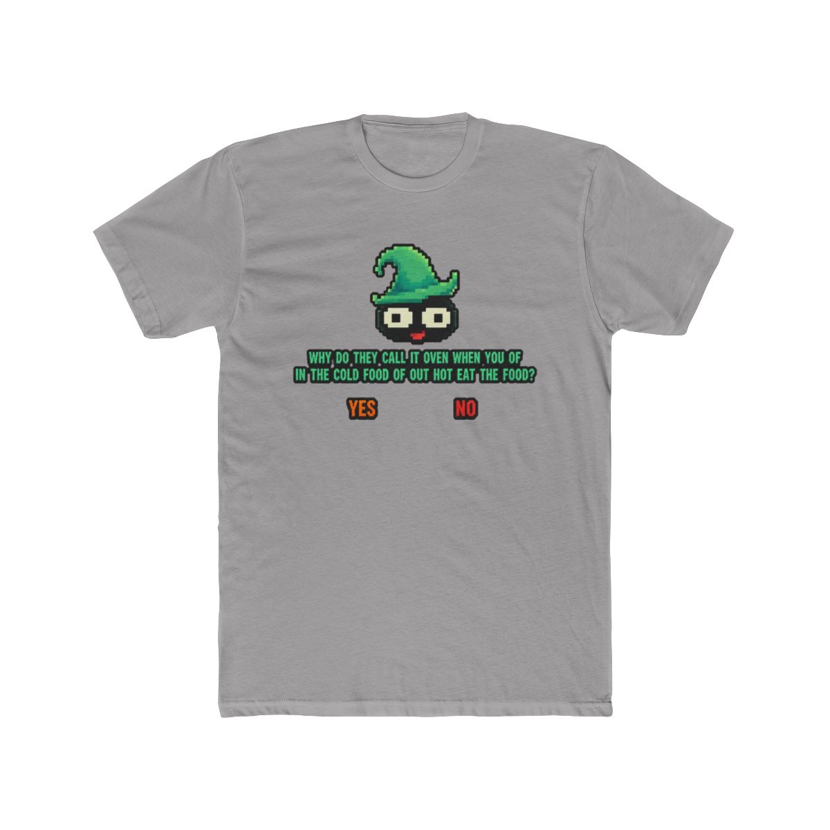 Why do they call it oven? (Lonely Wizard - Inscryption) T Shirt - alternate angle 2, merchandise