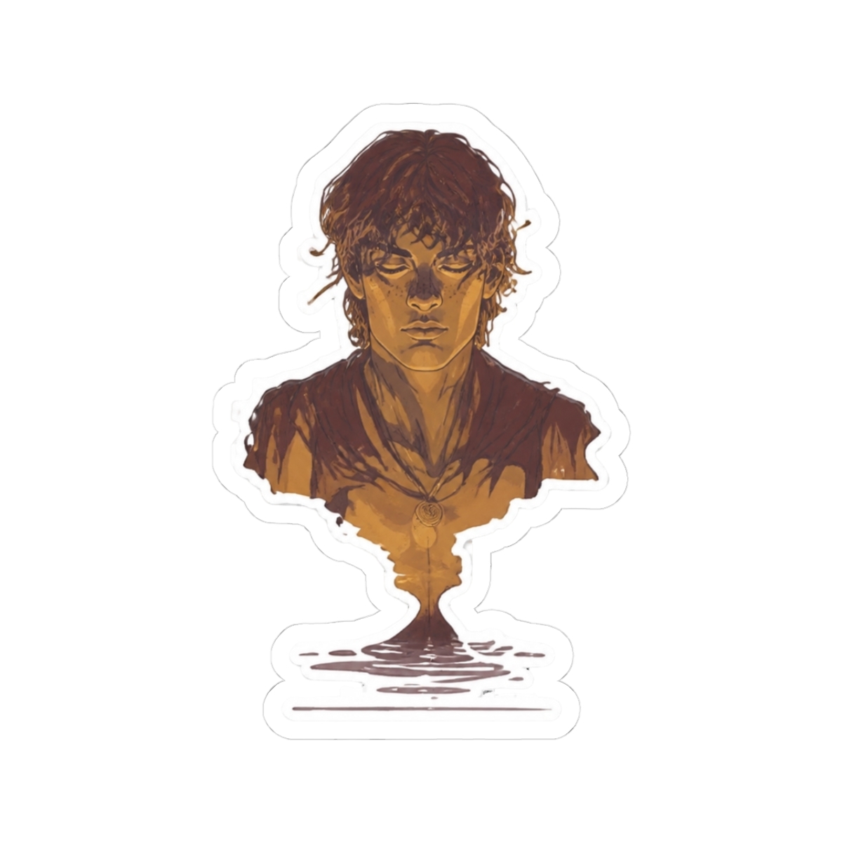 FRODO™ MOUNT DOOM™ Tengwar Inscription Graphic Sticker | Inscryption - Official stickers merchandise