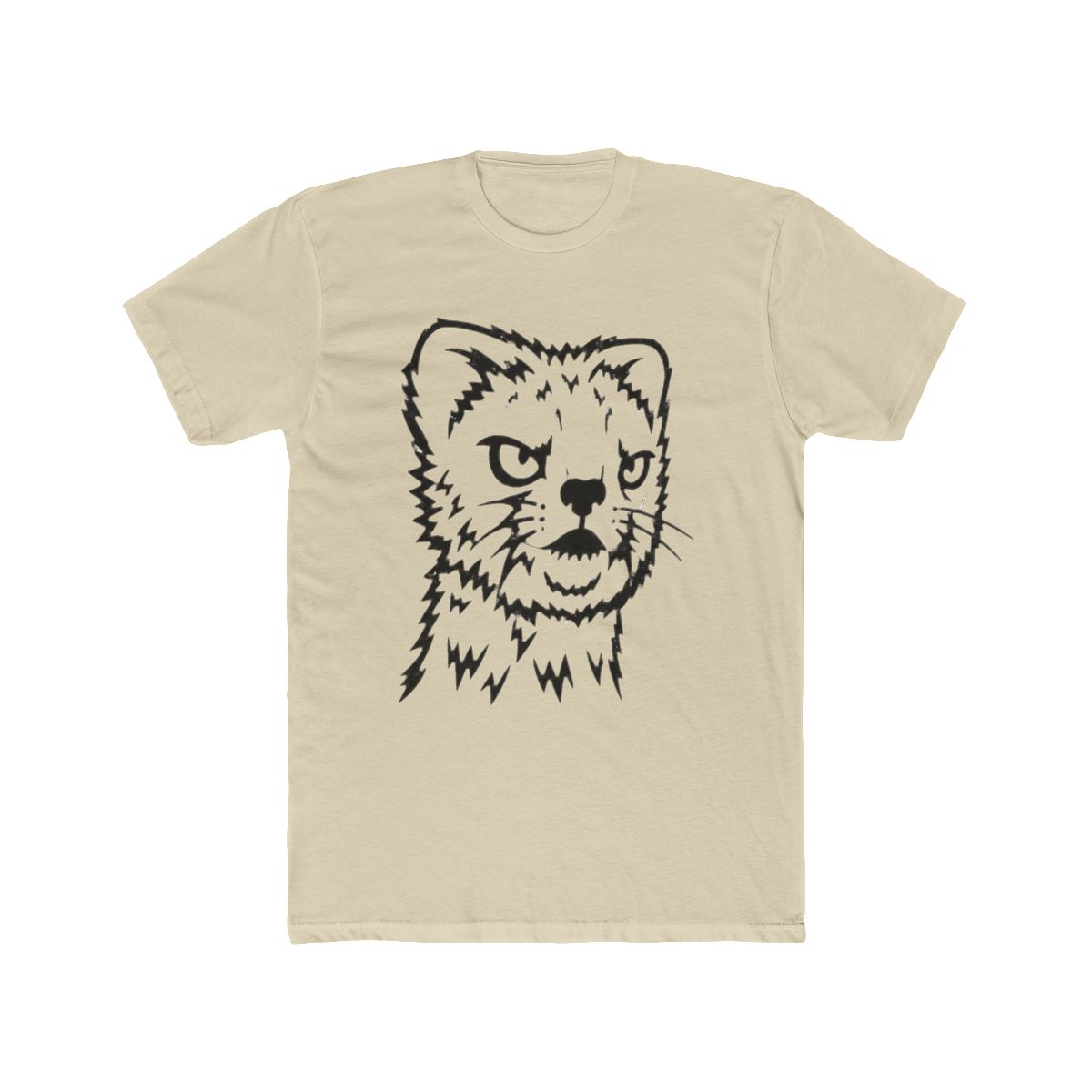 Inscryption Stoat Minimalist Pixel Art (White)