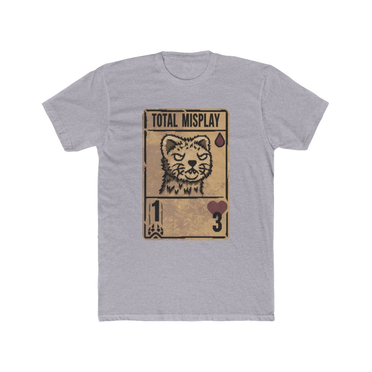 Inscryption Total Misplay Stoat T Shirt, Gift for Gamers, Optional - alternate angle 3, merchandise