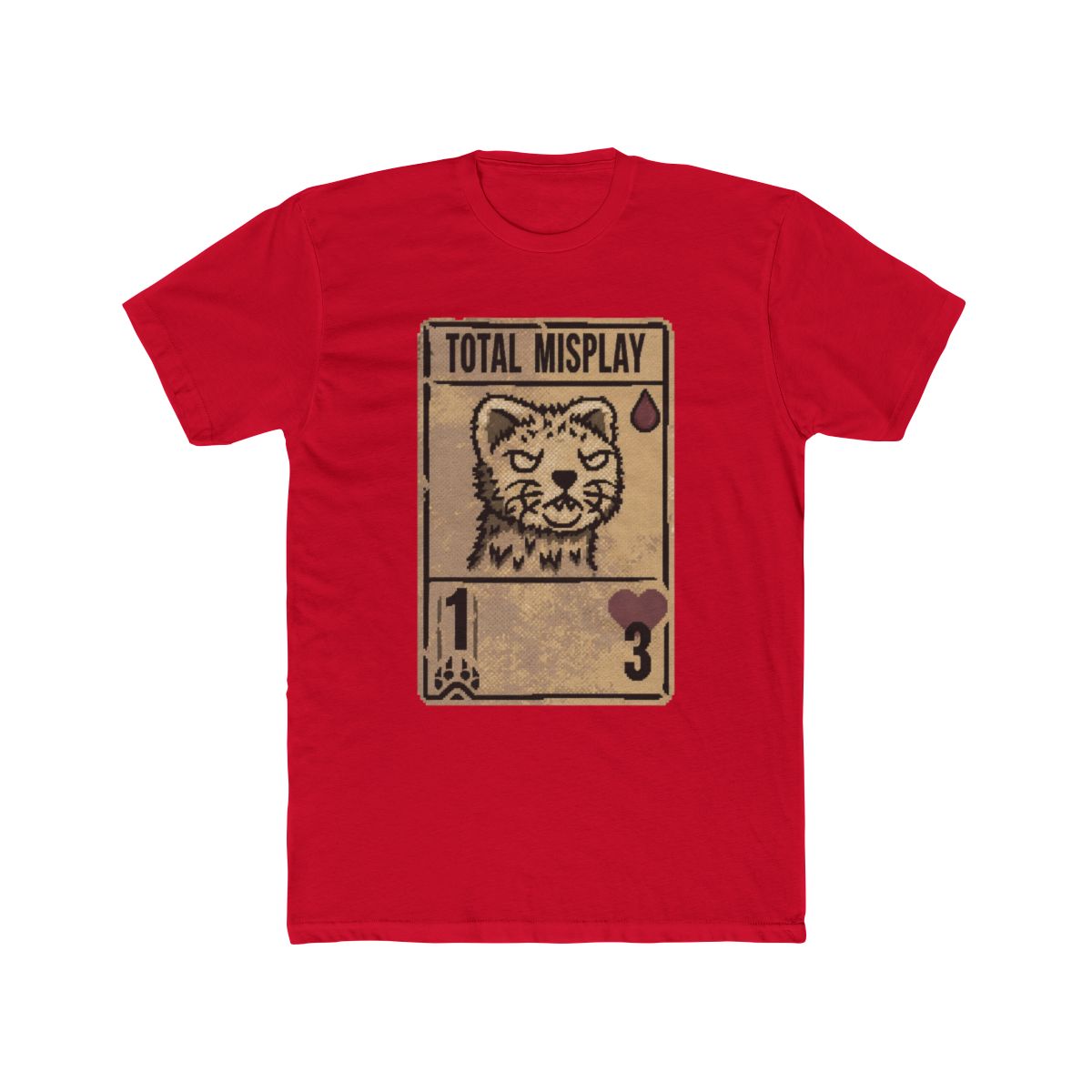 Inscryption Total Misplay Stoat T Shirt, Gift for Gamers, Custom Text Optional - alternate angle 3, merchandise