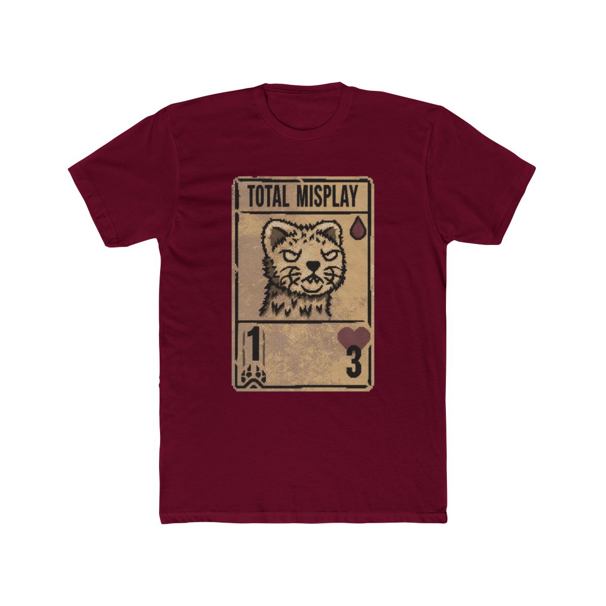 Inscryption Total Misplay Stoat T Shirt, Gift for Gamers, Custom Text Optional - alternate angle 2, merchandise