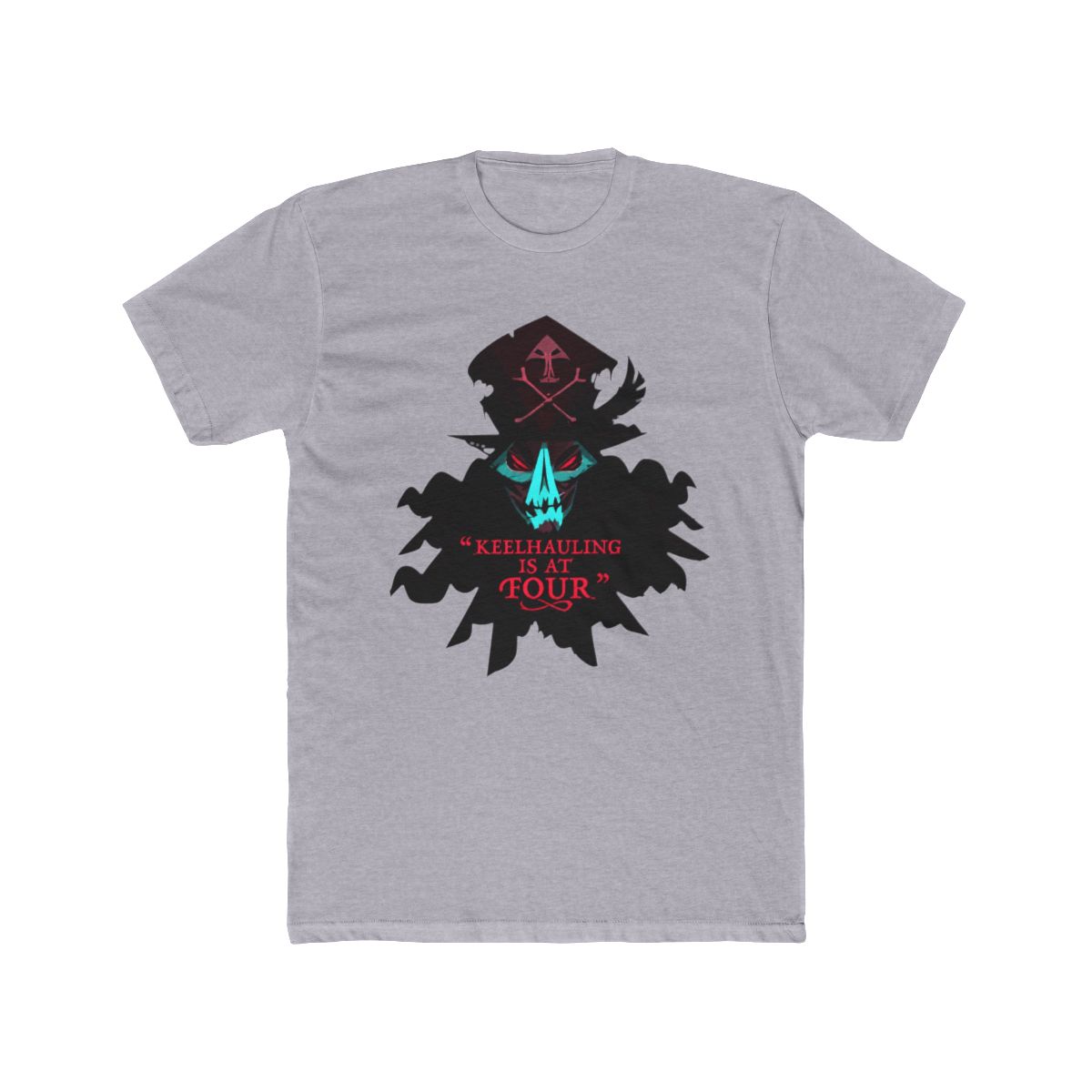 Return to Monkey Island - LeChuck Quote T Shirt (Red) | Inscryption - alternate angle 4, merchandise